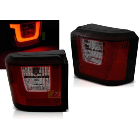 Paire de Feux arrieres Volkswagen T4 LED Rouge Fume-30617099 (1/3)