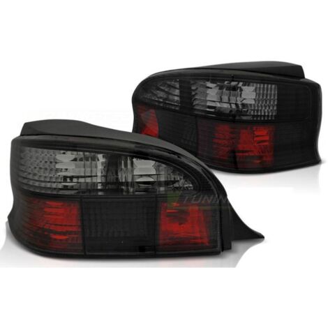 Paire de feux arriere Citroen Saxo 96-99 fume-27335859