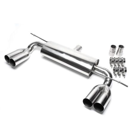 Duplex Silencieux Echappement Audi A3 8P 2003-2012 2x76mm-12697107 (1/5)