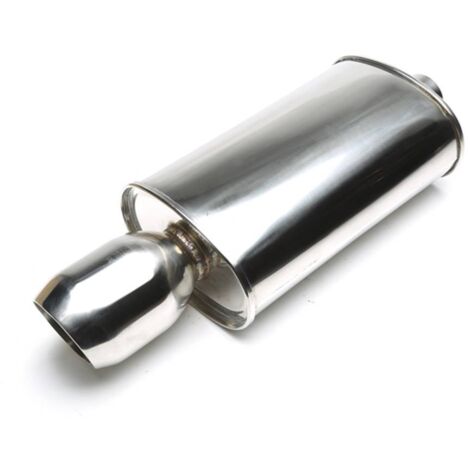 Silencieux arrière sport universel inox TA Technix 110mm rond / biseaute-27480620