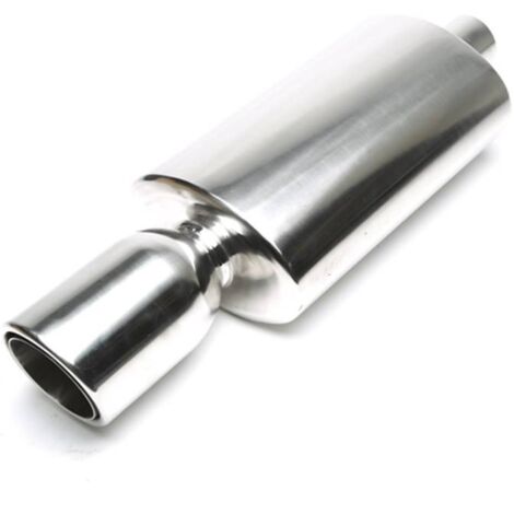 Silencieux arrière sport universel inox TA Technix 115 / 90mm rond / biseaute-27480602