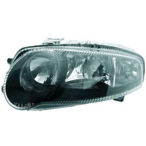 Feu phare avant gauche (conducteur) Alfa 147 de 2001 a 2004 Halogene noir-42209356 (1/2)