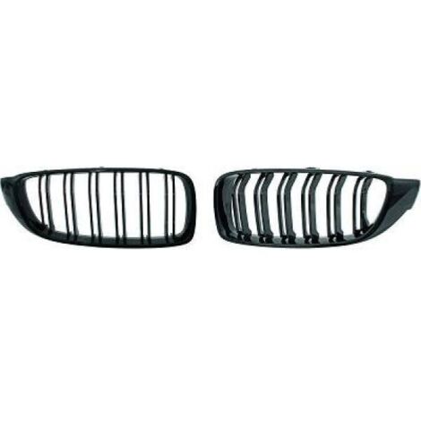 Grilles de Calandre BMW Serie 4 F32/F33/F36 2013 a 2020 Noir Brillant-38706898 (1/2)