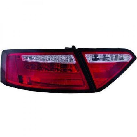 Paire Feux arriere Led Audi A5 B8 de 2007 a 2011 Rouge Clair-37405429 (1/2)