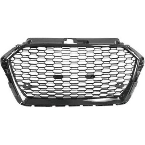 Grille Calandre avant ABS Audi A3 8V 2016 a 2020 Noir Look RS PDC-38610230 (1/2)