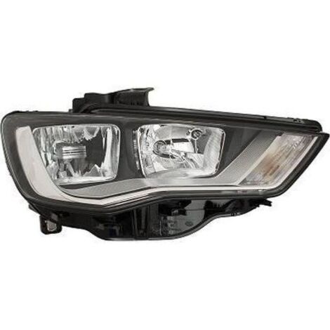 Feu phare avant droit (passager) Audi A3 8V de 2012 a 2016 Halogene-42225433 (1/2)