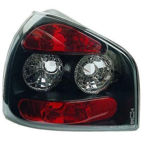 Paire de Feux arriere Design Audi A3 8L 1996 a 2000 Noir-33985905 (1/2)