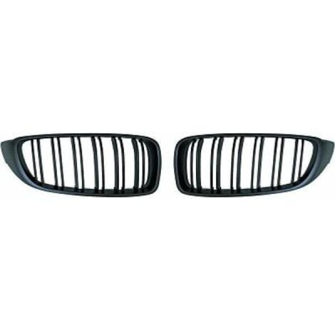Grilles de Calandre BMW Serie 4 F32/F33/F36 2013 a 2020 Noir Mat-38706881 (1/2)