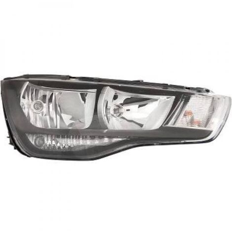 Feu phare avant droit (passager) Audi A1 de 2010 a 01/2015 Halogene noir-42212322 (1/2)