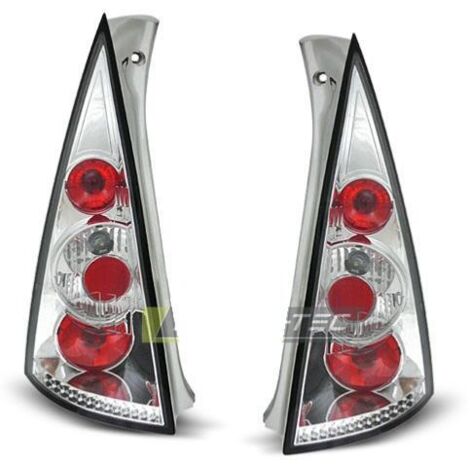 Paire de feux arriere Citroen C3 02-05 chrome-27335857 (1/2)
