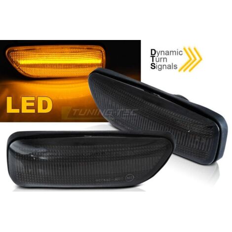 Paire clignotant repetiteur Volvo S60 de 2000 a 2010 Led Dyn Fume-39158492 (1/3)