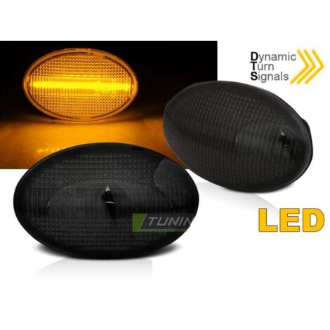 Paire Clignotant Repetiteur Opel Corsa B de 1993 a 2000 Fume Led Dynamique-35542562 (1/3)