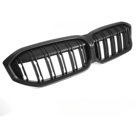 Grille calandre BMW serie 3 G20/G21 de 2022 a 2025 Noir Mat Double Barres-42562018