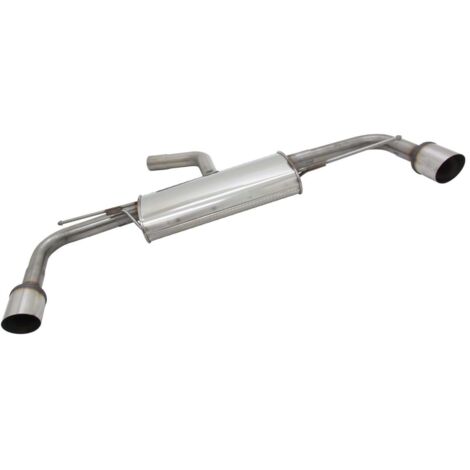 Silencieux echappement inox X-trem VW Golf 6 08/14 - 90mm MS-32577625