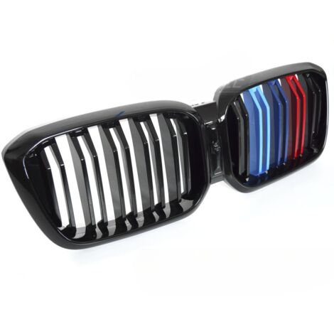 Grille calandre BMW X4 G02 de 2021 a 2025 Noir Brillant 3 couleurs-42681580