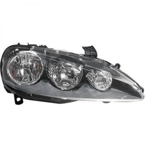 Feu phare avant droit (passager) Alfa 147 de 2004 a 2009 Halogene noir-42210392 (1/2)
