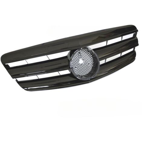 Grille calandre Mercedes classe S W221 de 2005 a 2009 Noir-42695386 (1/4)