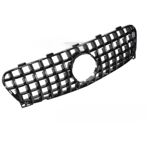 Grille calandre Mercedes GLA X156 de 2016 a 2019 Noir Brillant-42731573