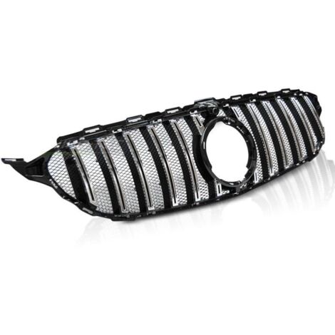Calandre Mercedes Classe C W205 18-21 Look Sport Noir Chrome-36559515 (1/4)
