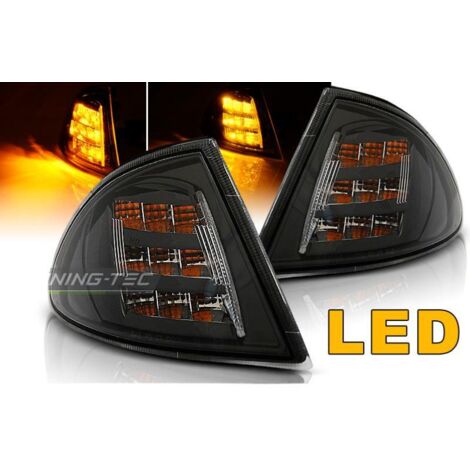 Paire Clignotants BMW serie 3 E46 Berline 1998 a 2001 Noir Led-27325845 (1/5)