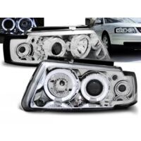 Paire de feux phares VW Passat B5 3B de 1996 a 2000 angel eyes chrome-27361992