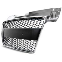 Grille de calandre pour Audi TT de 2006 a 2014 chrome noir Sport Style-27318006