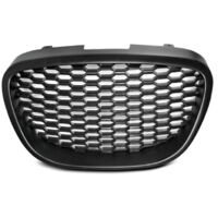 Grille de calandre Seat Leon 2005-2009 Look Nid abeille noir mat-28699257