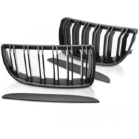 Calandre Avant BMW Serie 3 E90/E91 de 2005 a 2008 Noir Mat-41658801
