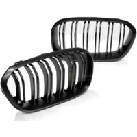 Calandre Avant BMW Serie 1 F20/F21 LCI de 2015 a 2018 Noir Matt-31778785