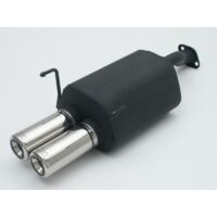 Silencieux Ulter Honda Civic Hatchback 2001-2006 1.4i/1.6i 2x80mm Rond-35801433