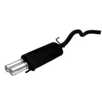 Silencieux Echappement Ulter VW Polo 6N/6N2 1995 a 2001 2x80mm-36946579