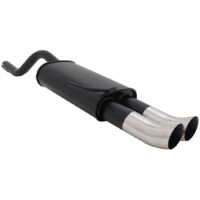 Silencieux Echappement Renault Clio 2 98/05 - 2x76mm DTM-13824786