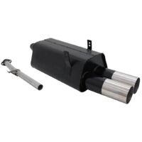 Silencieux Echappement BMW Serie 3 E36 316/318 - 2x90mm RL-13680892