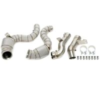 Downpipe Echappement Inox Mercedes GLE C167 de 2019 a 2023-avec cata-41165843