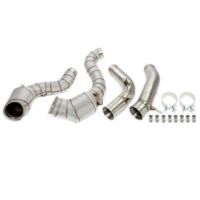 Downpipe Echappement Inox Mercedes Classe E W213 de 2017 a 2023-avec cata-41165661