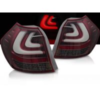 Paire de feux arriere BMW serie 1 E87 de 2004 a 2007 FULL LED BAR Rouge