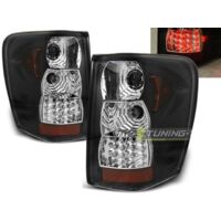 Paire feux arriere Jeep Grand Cherokee 99-05 LED noir