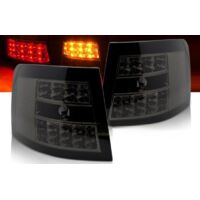 Paire de feux arriere Audi A6 C5 break de 1997 a 2004 LED Fume