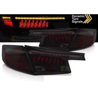 Paire de feux arriere Honda Civic 21-24 FULL LED Dyn Noir Rouge Fume