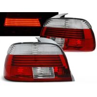 Paire de feux arriere BMW serie 5 E39 berline 2000 a 2003 LED rouge et blanc