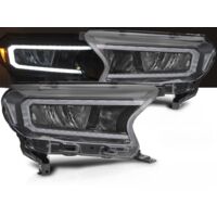 Paire de feux phares Ford Ranger de 2016 a 2022 FULL LED DRL Dyn Noir-41359691