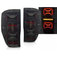 Paire de feux arriere Ford Ranger de 2011 a 2018 Led Fume + Dynamic