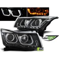 Paire de feux phares Chevrolet Cruze 09-12 Daylight led noir-27361244