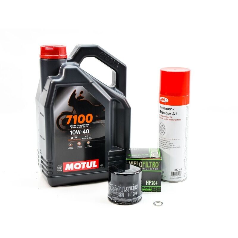 Oil Change Kit For Yamaha FZ1 Fazer 1000 2007 – 4L Motul 7100 10W-40 & Oil Filter - View #3