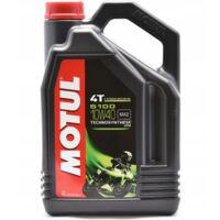 Huile moto 4T 10W40 4 litres – Lubrifiant semi-synthétique – Protection moteur optimale – Compatible avec Suzuki, Yamaha, Kawasaki – Motul