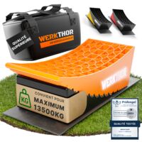 rampe nivelage camping car werkthor 2-pièces facile & stable