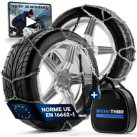 Chaînes neige Werkthor WT110 pour voiture montage robuste