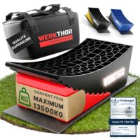 rampe nivelage camping car werkthor 2-pièces facile & stable
