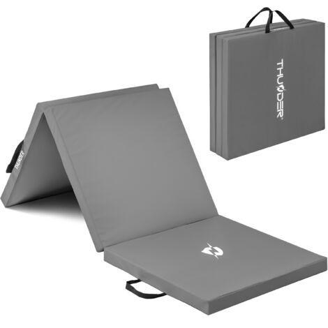 Tapis de gymnastique gris Thunder® 180x60x5 cm MG-02-GREY