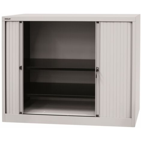 BISLEY Rollladenschrank EuroTambour Silber (1/5)